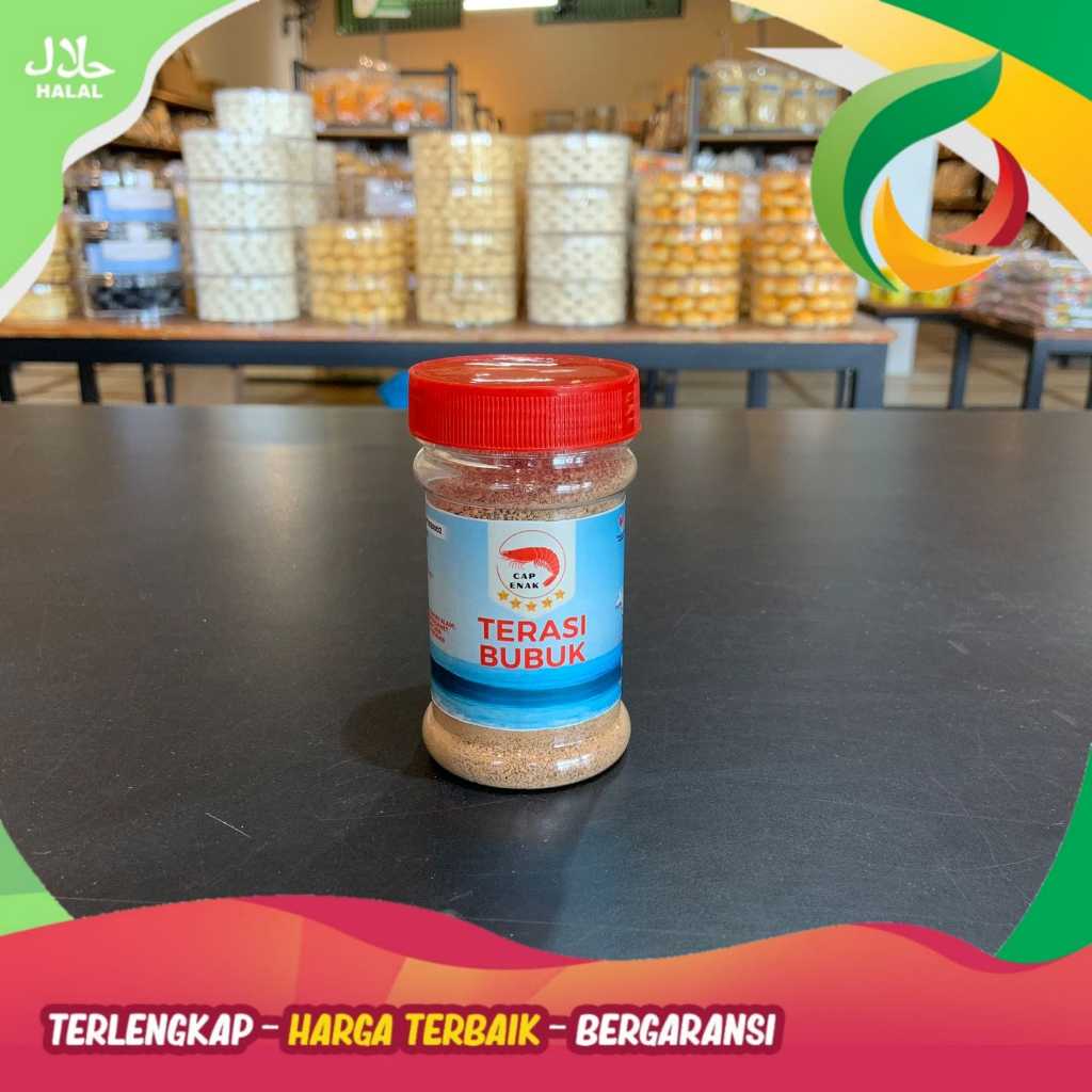 

TERASI BUBUK CAP ENAK 100GR KHAS BANGKA