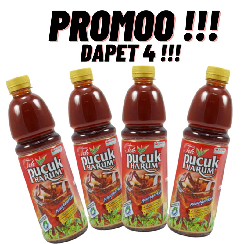 

Teh Pucuk 350ml x 4 botol