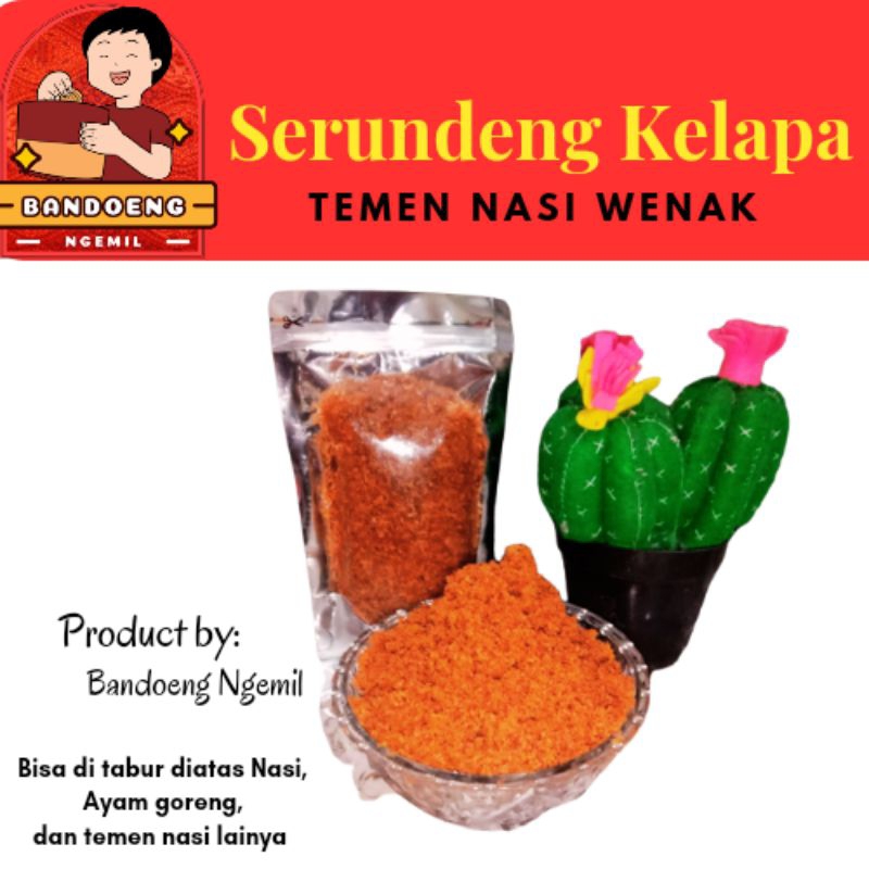 

Serundeng Kelapa Original - Enak Gurih Tanpa Pengawet bisa buat temen nasi - BISA COD