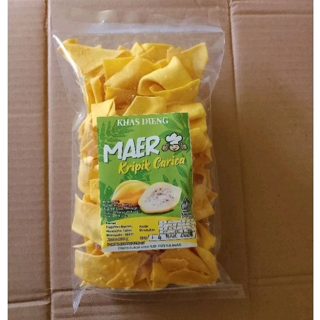 

Keripik Carica Dieng Crispy 200 gr Carica Dieng Chips
