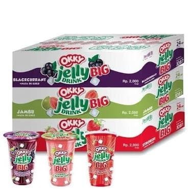 Okky Jelly Drink Big Cup 220ml 1 Dus all varian