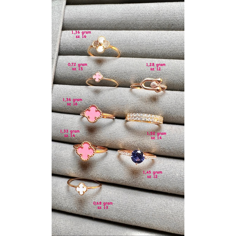 Cincin Emas Cincin Van cleef Vancleef