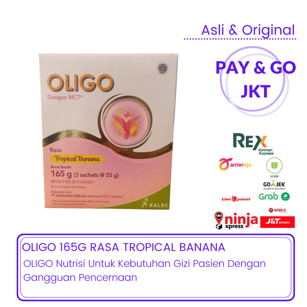 

OLIGO TROPICAL BANANA 165GR