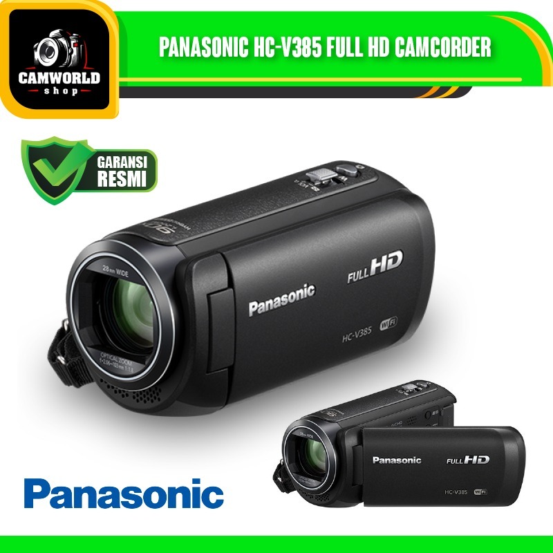 Panasonic HC-V385 Full HD Camcorder Panasonic V385