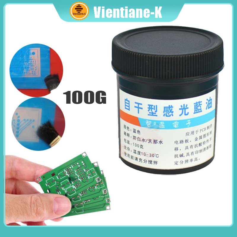 100g Cat PCB / Cat UV PCB Ultra Violet UV Lem Jumper Cat Jalur Solder Mechanic