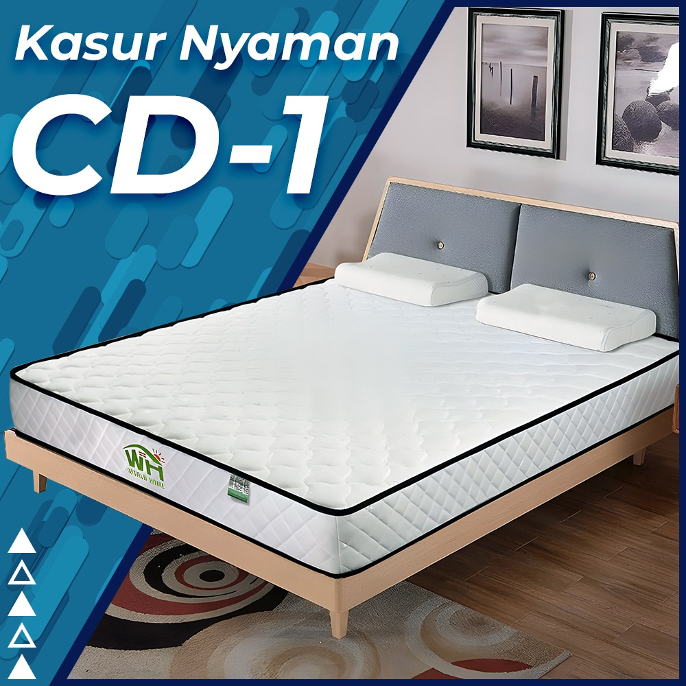 Spring Bed KasurTebal Spring Bed Deluxe  25cm Springbed Central Deluxe all size In Box