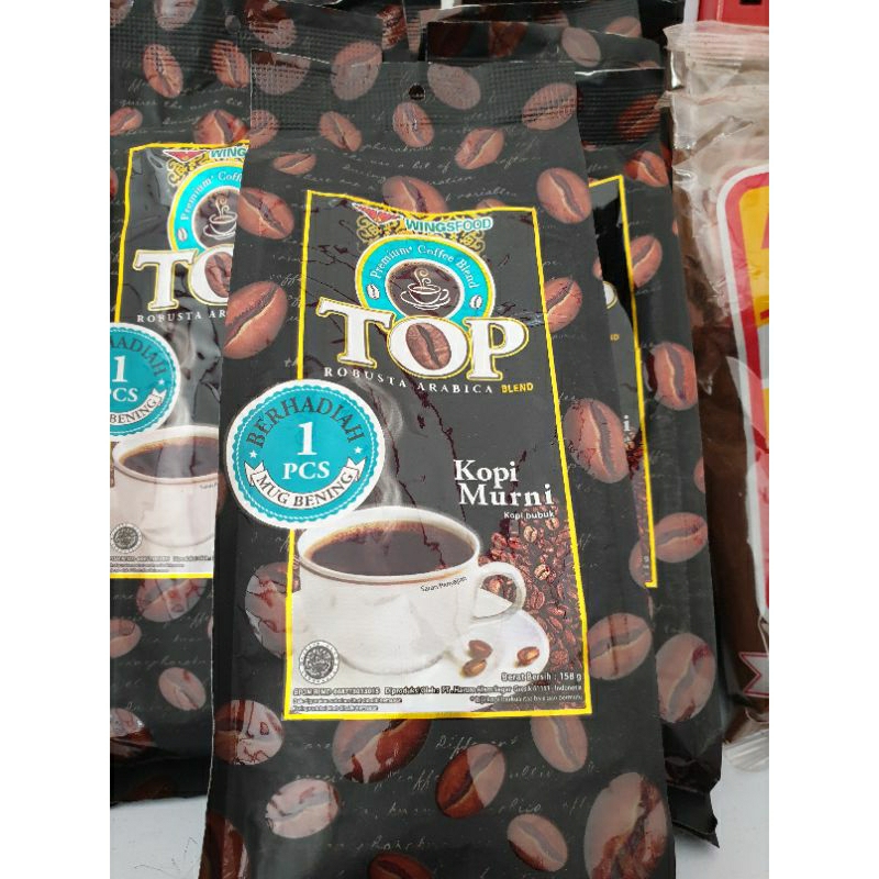 

KOPI TOP KOPI MURNI 158GR