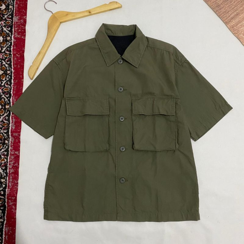 Gu work shirt army