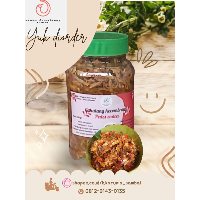 

oseng cakalang kecombrang//275g/sambal/sambel ikan cakalang kecombrang/sambal kecombrang/sambal cakalang