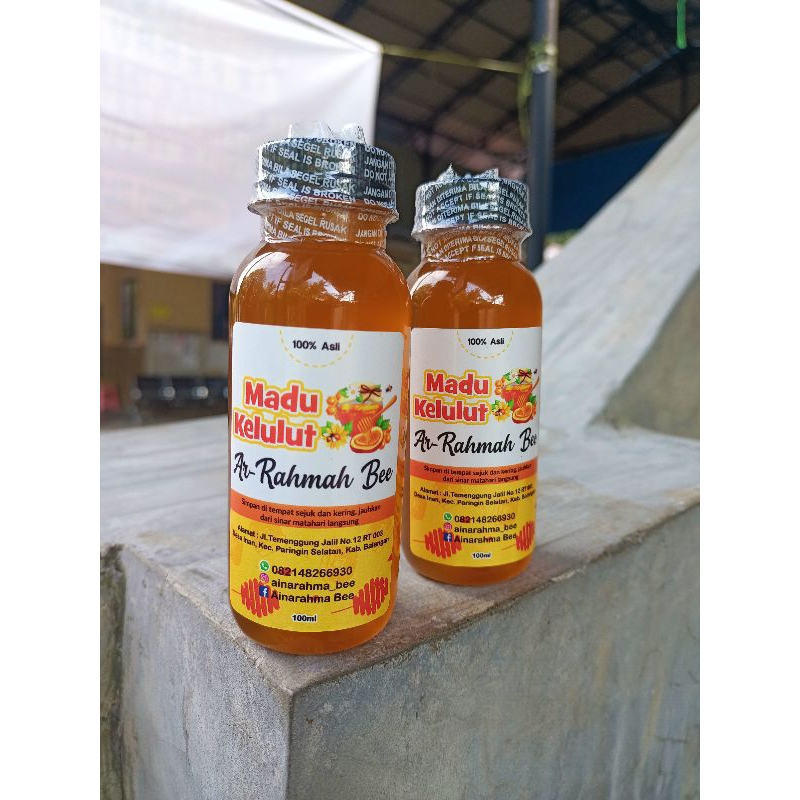 

Madu kelulut AR RAHMAH 100 ML asli kalimantan