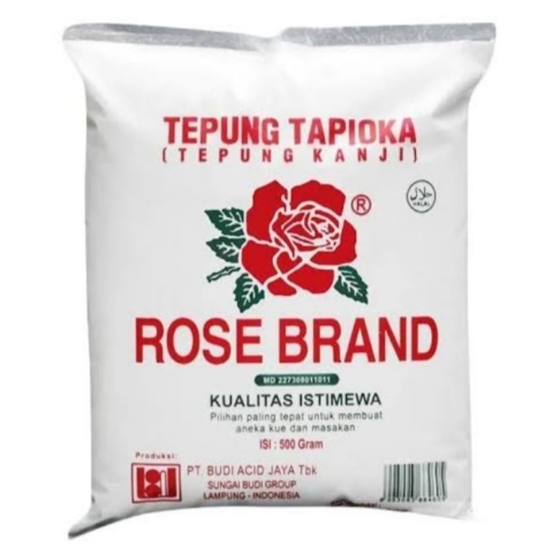 

Tepung Tapioka Rose Brand 500 gram