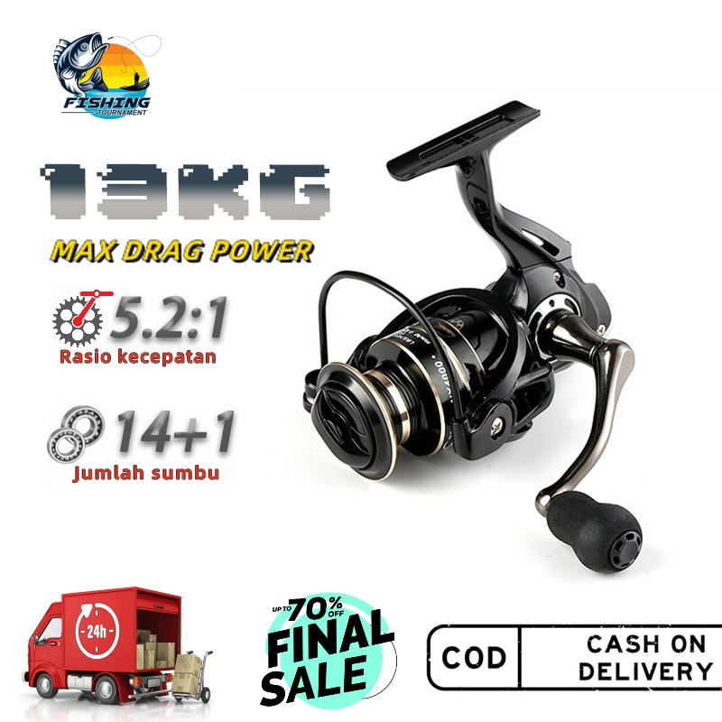 Reel Gold Sharking NX Series NX2000 NX4000 NX6000 NX 7000 Rel Real Rol Ril Gulungan Reel Pancing Mur