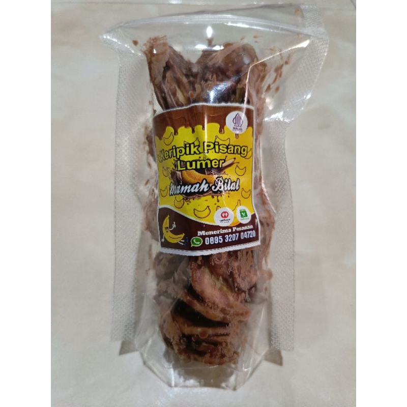 

Keripik Pisang Lumer Cappucino 80gram