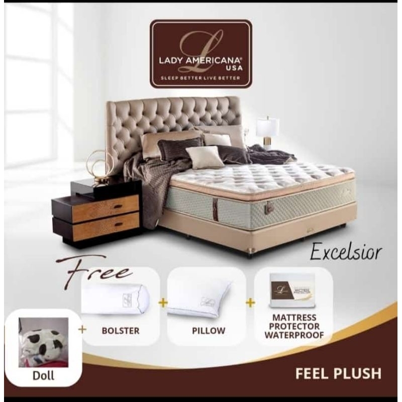 Lady Americana Excelsior 160x200 Mattress Only