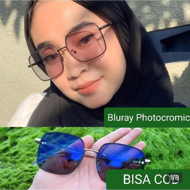 KACAMATA PHOTOCROMIC WANITA KODE 7335