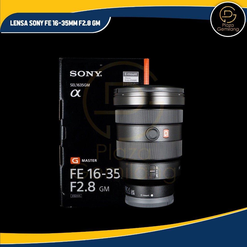 Sony FE 16-35MM F2.8 GM - Lensa Sony 16-35MM