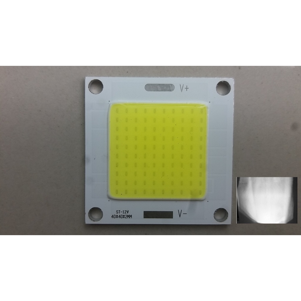 Panel Lampu Sorot COB LED dc12-14v 50W Putih untuk Lampu Sorot DIY