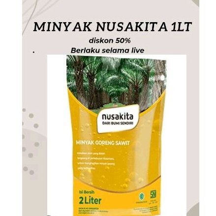 

minyak nusakita 1 liter