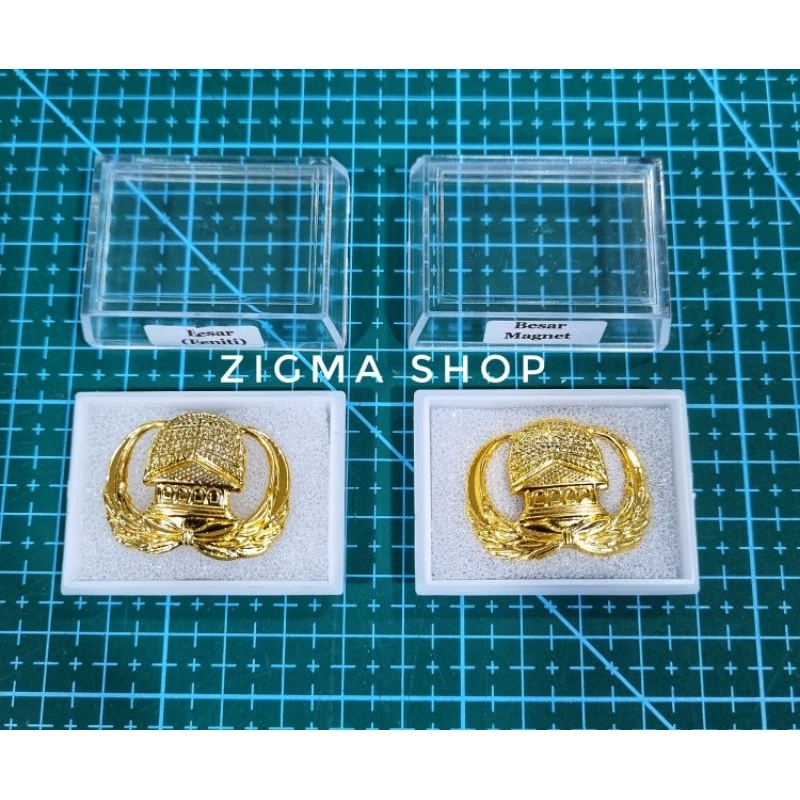 PIN KORPRI LOIND KUNINGAN ASLI