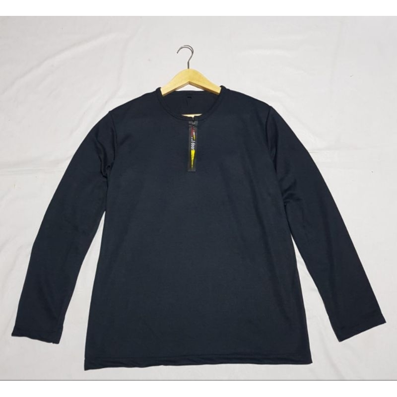 Kaos resleting waterprof /kaos resleting lengan panjang