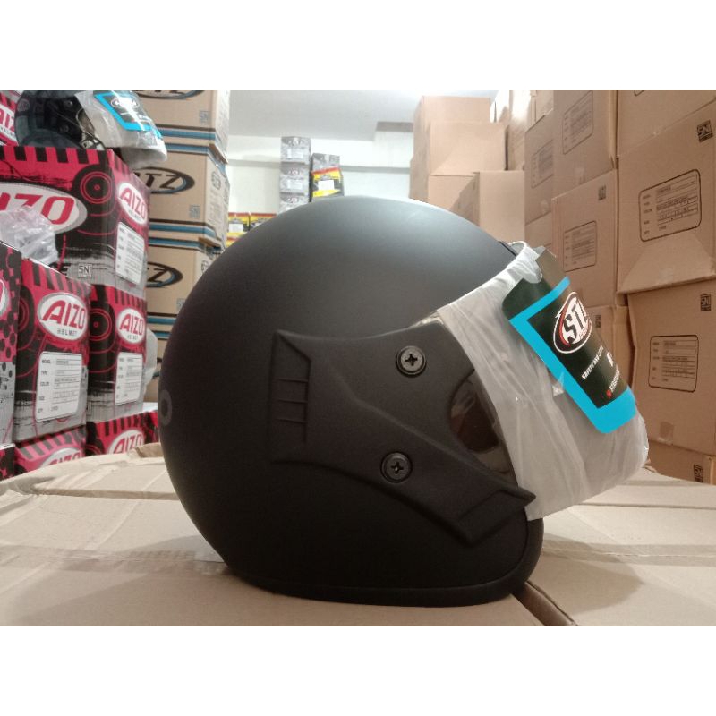 HELM KYMCO ORI BLACK DOP