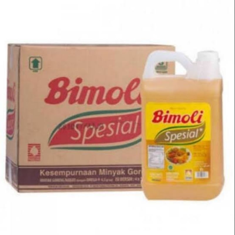 

Minyak Goreng BIMOLI SPESIAL 5L Karton isi 4pcs