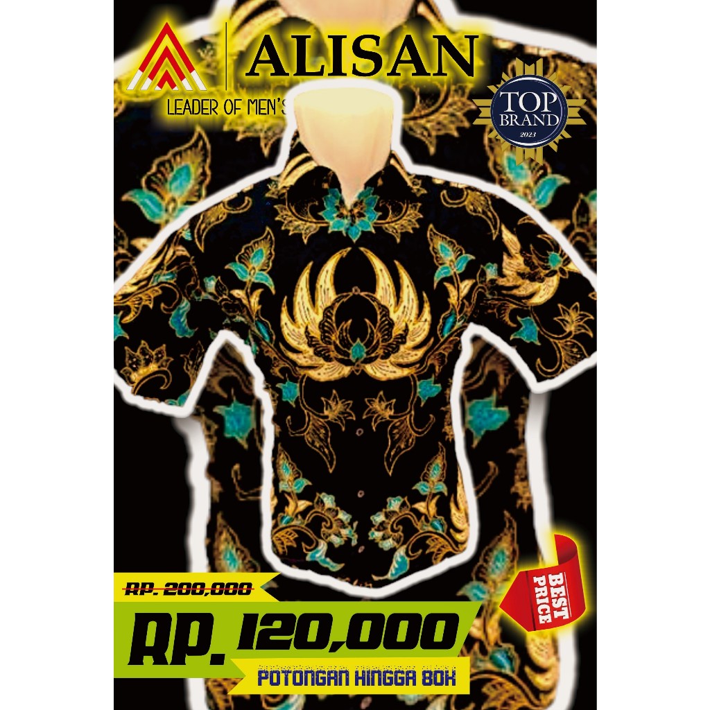 ALISAN - Batik lengan pendek