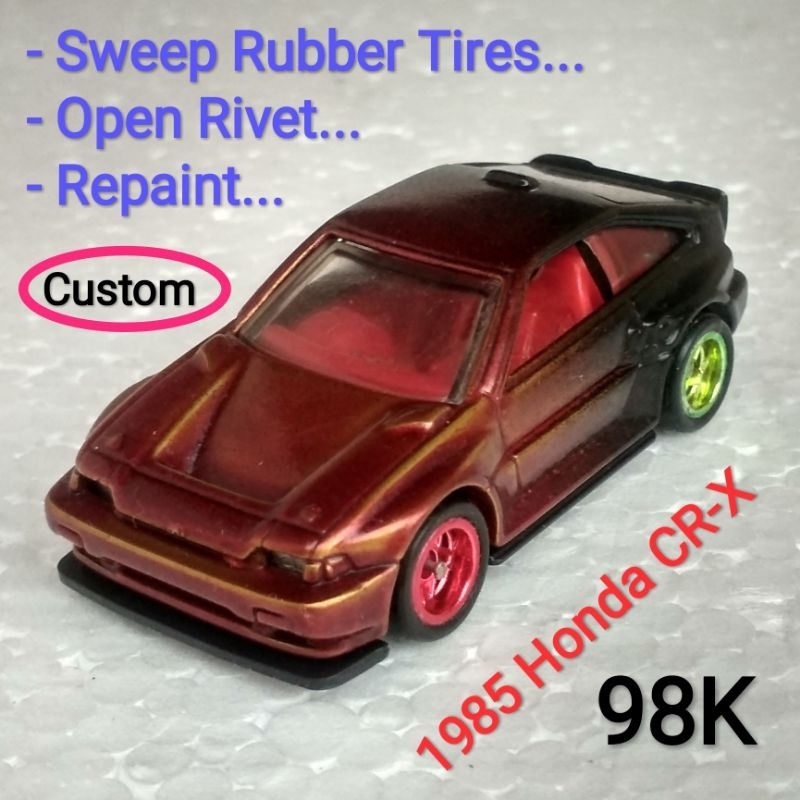 Hot Wheels 1985 Honda CRX Custom