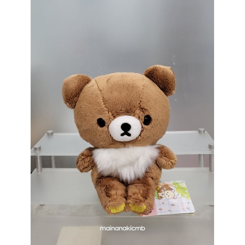 Boneka Rilakkuma San-x Chairoikoguma Original Japan