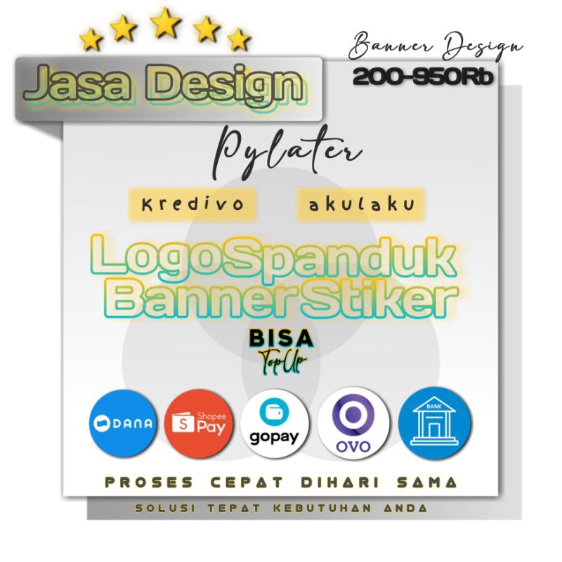 Dana TOPlater Jasa Buat Banner|Spanduk|Stiker|Logo Proses Cepat VIP 3
