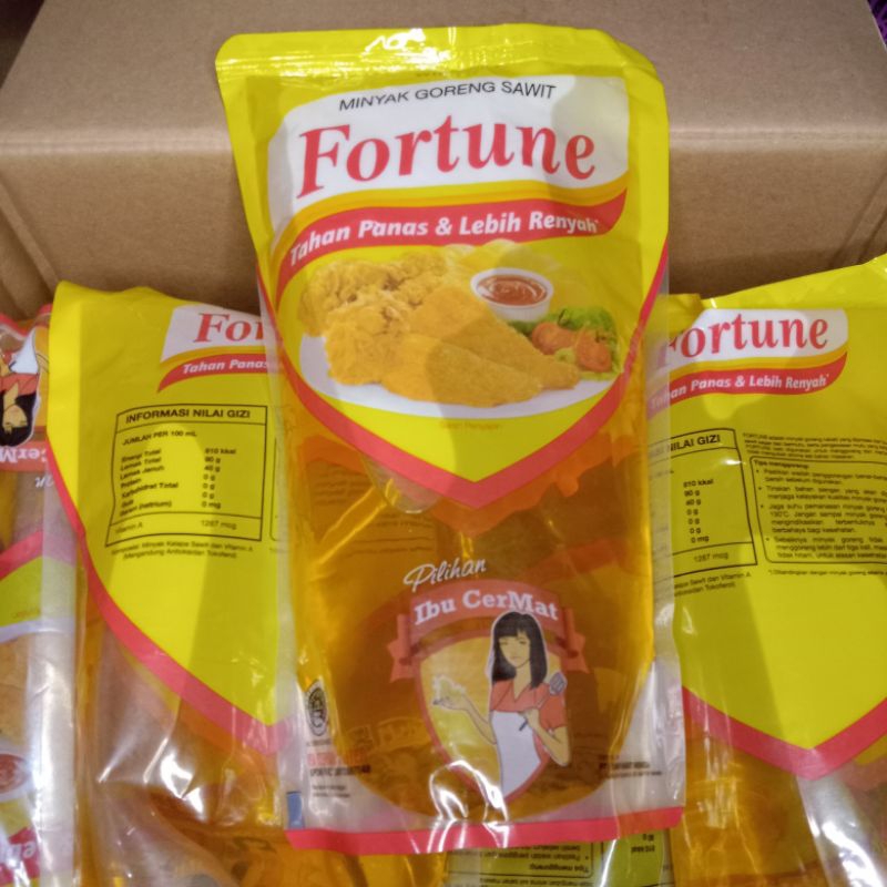 

Minyak goreng fortune/sovia 1 liter