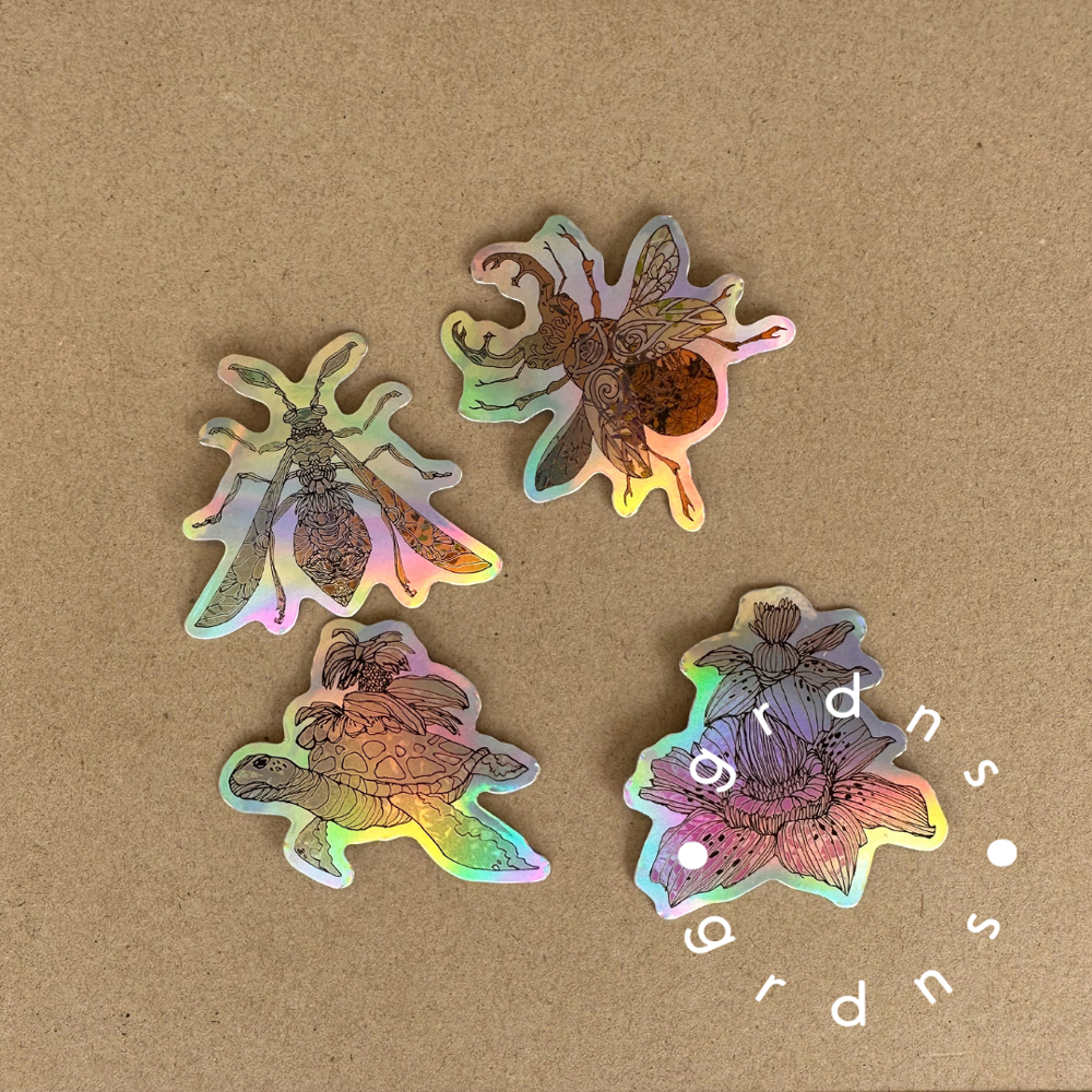 

Grdns Hologram Sticker