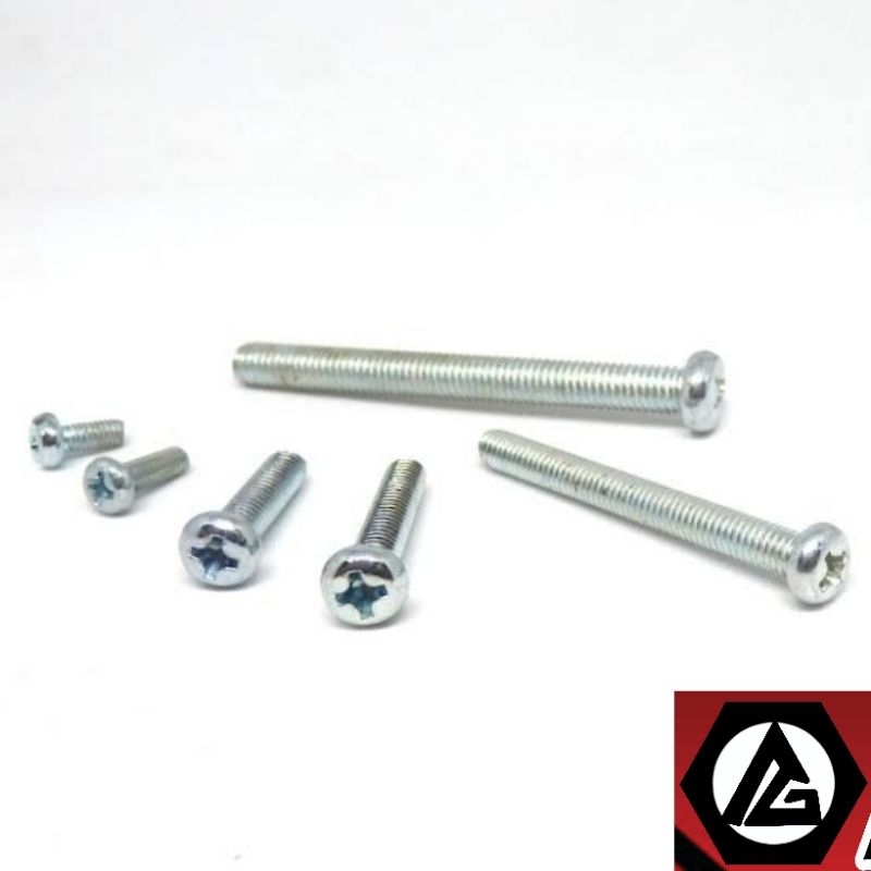 Baut JP M3 x 10 ( Baut JP 3x10 ) / Baut JF M3 x 10 ( Baut JF 3x10 ) / Baut Obeng