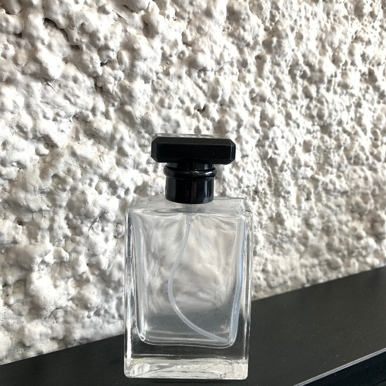 Botol Parfum Chanel Black 50ML Drat Hitam - Botol Parfum Kosong | Botol Parfum Refill Botol Grosir B