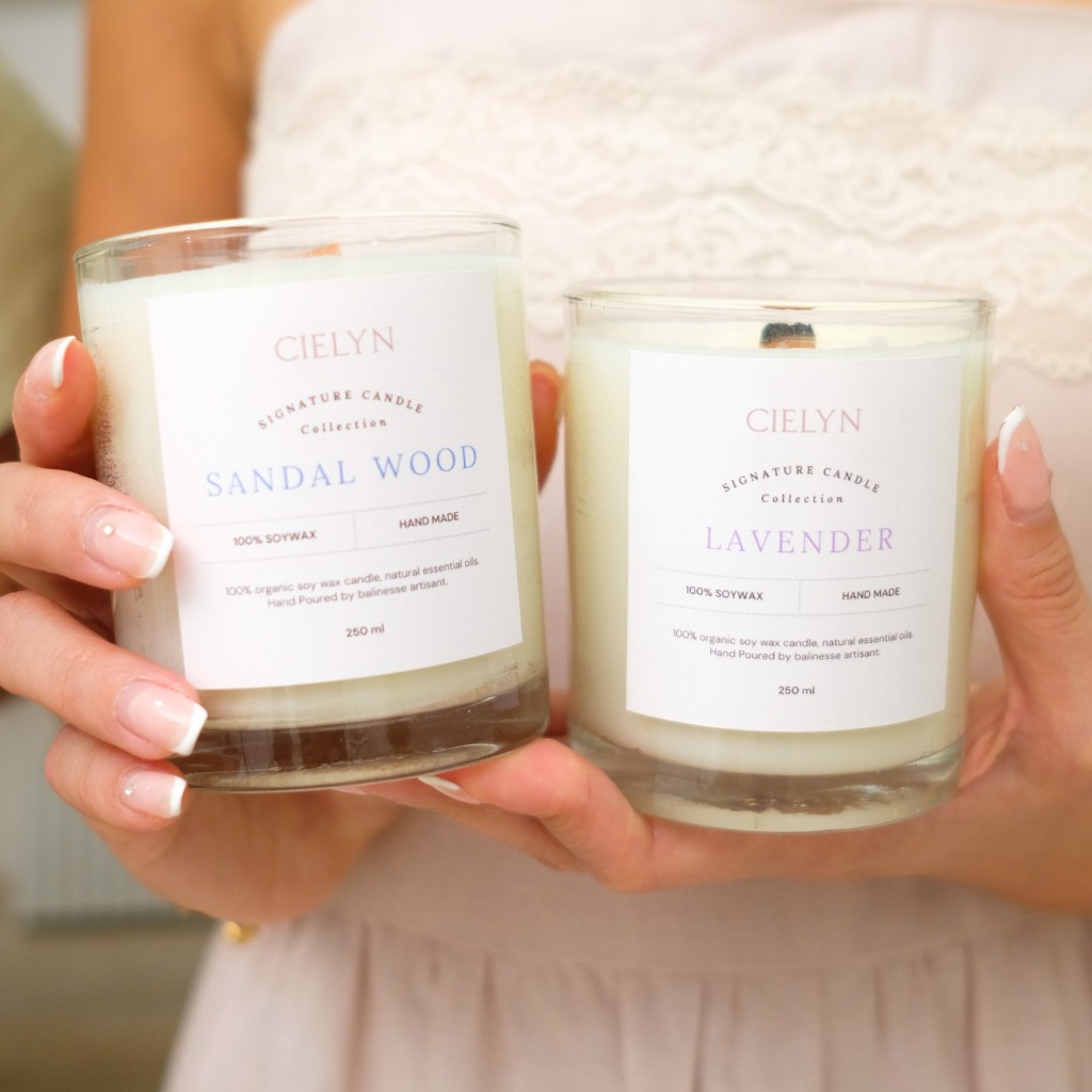 Cielyn | Candle | Lilin Aromaterapi | Gift | Hampers