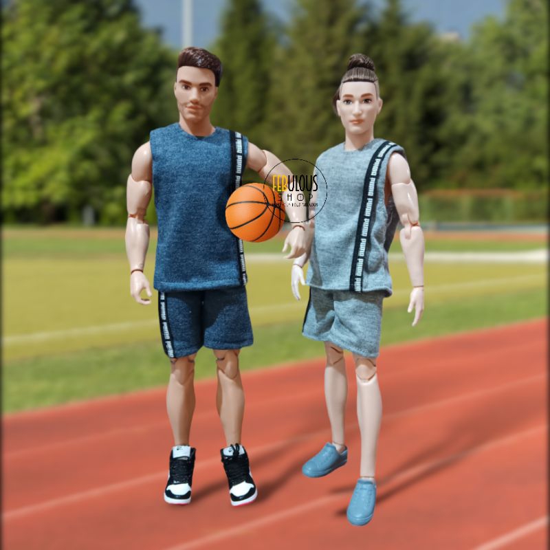 Baju Olah Raga Ken | Baju Barbie Ken | FEBulousshop