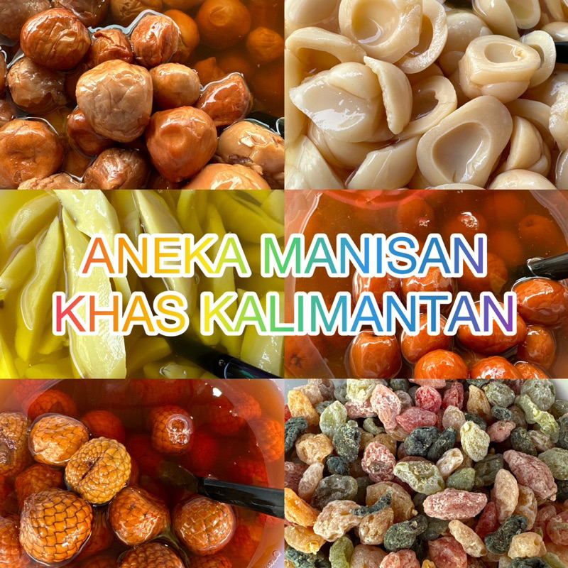 

Aneka Manisan Khas Kalimantan / Asam Paya / Manalagi / Salak / Mangga / Persik 300gr