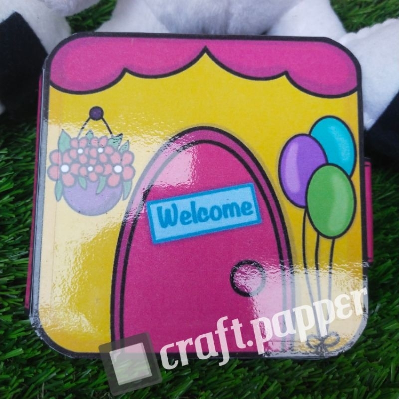 paper book duck doll | mainan viral | mainan edukasi | boneka kertas | craft papper