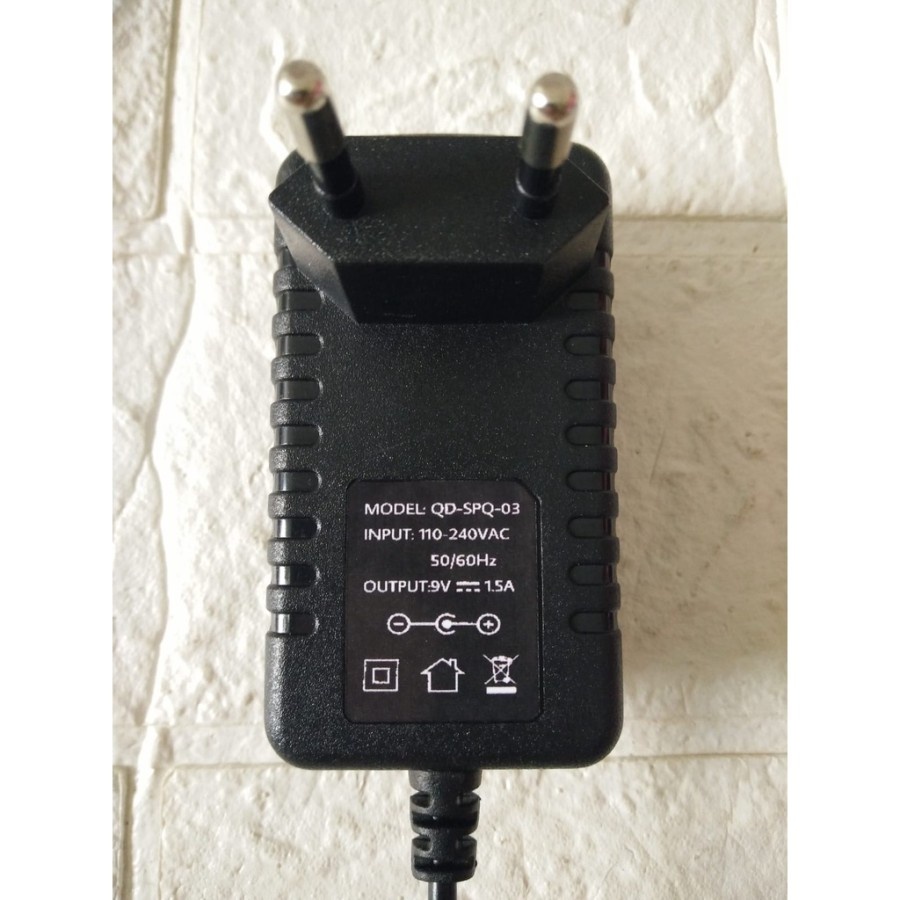 Adaptor 9V 1.5A QD SPQ 03 BUAT speaker ADVANCE