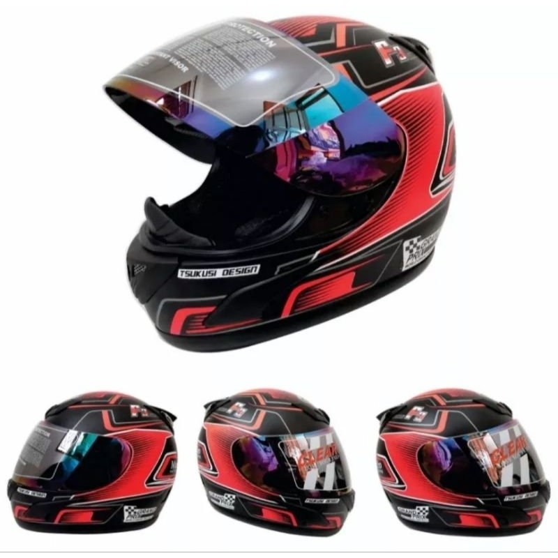 HELM FULLFACE JPN MURAH SNI
