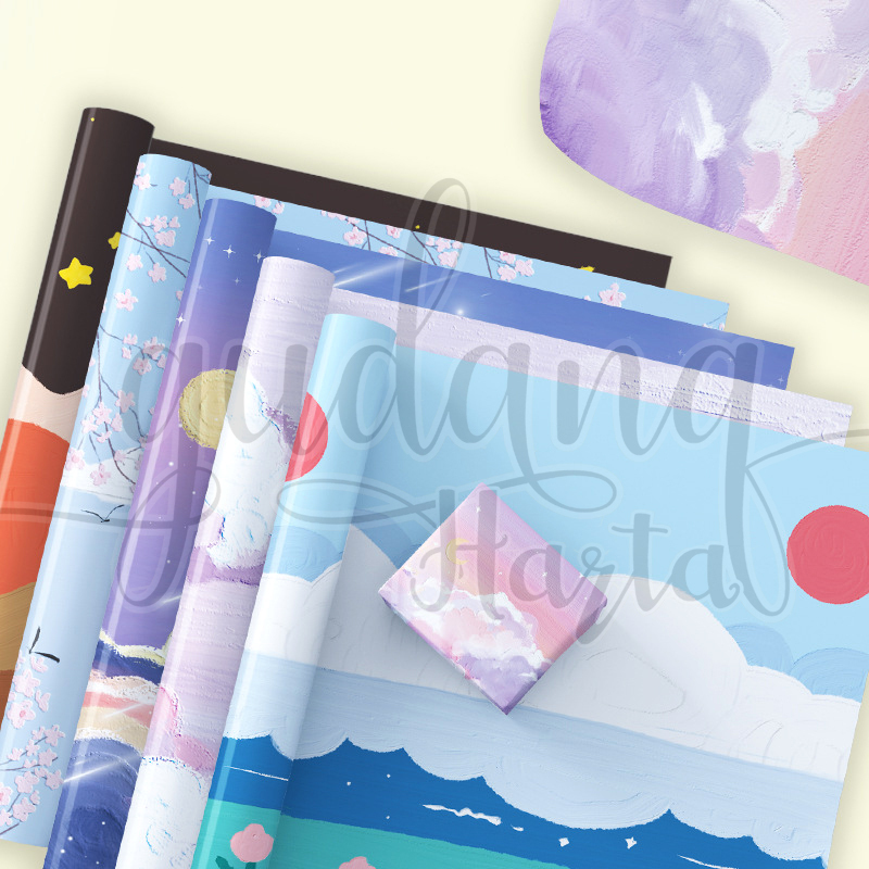 

Kertas Kado Watercolor Sky Gift Wrapping Paper Mode Awan GH 510113