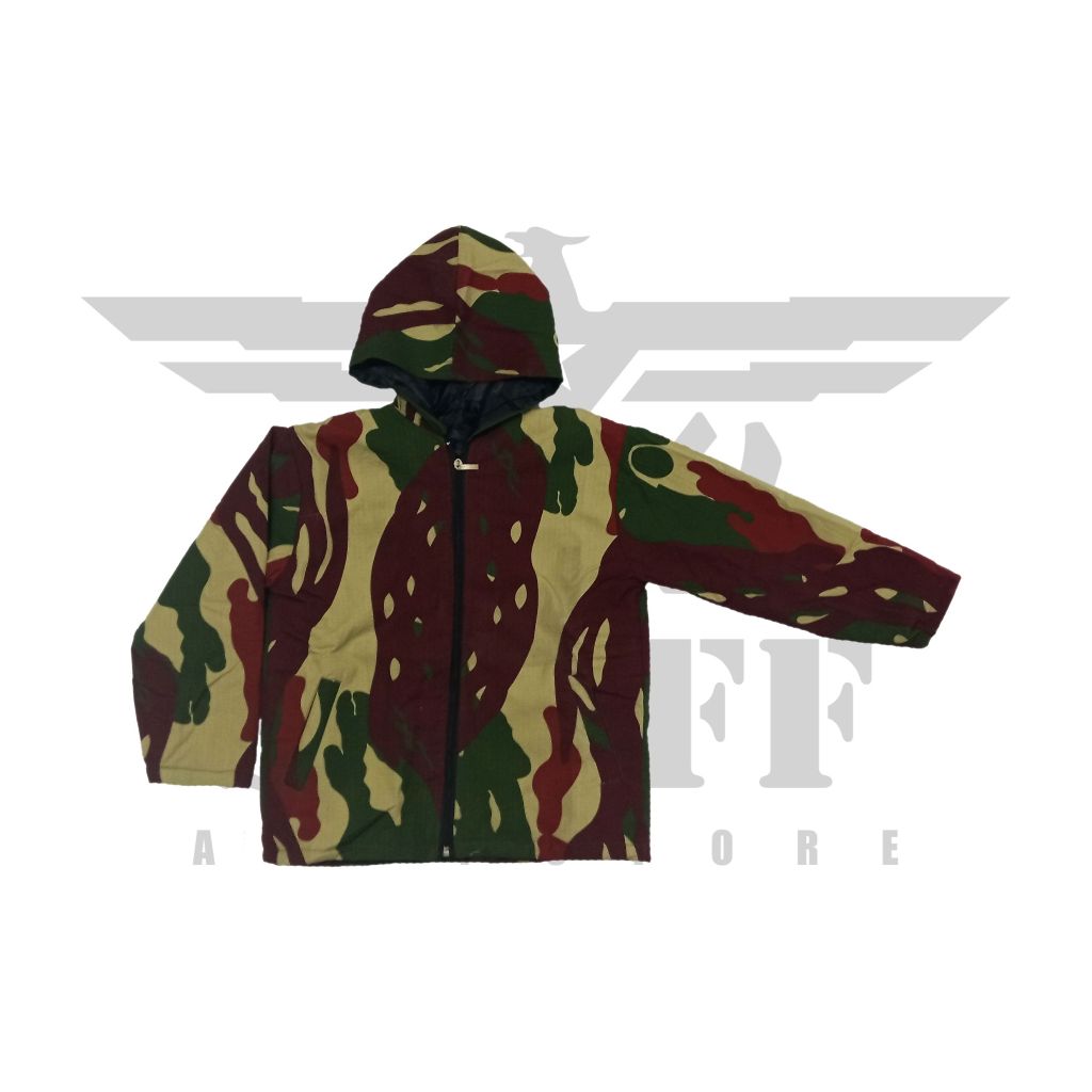 Jaket Hoodie Anak Loreng DM / Kopassus Bahan Ripstop