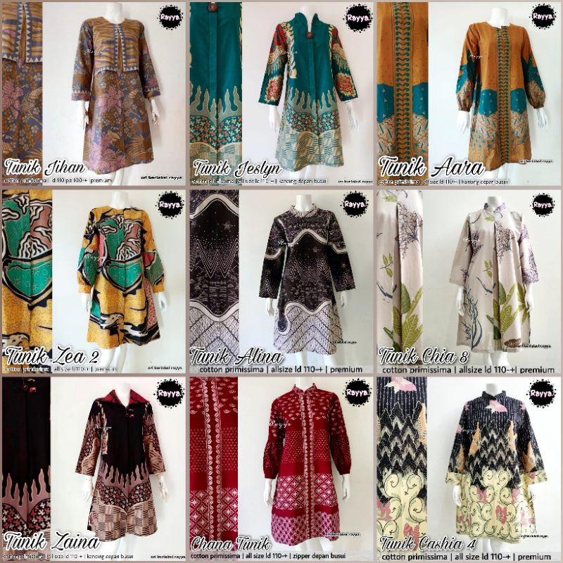 PAKET BAJU RAYYA BATIK