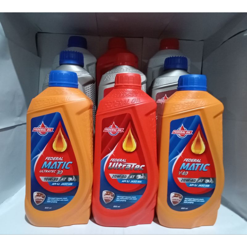 Oli Federal Buat Motor Matic,Bebek,Sport