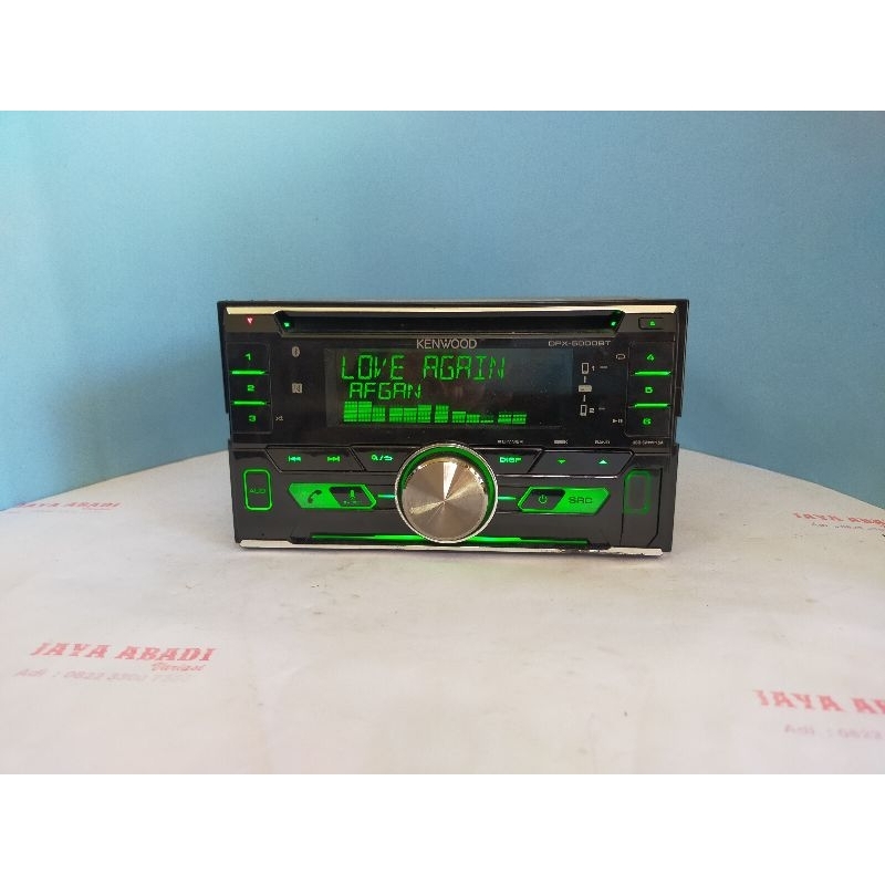 head unit kenwood dpx 5000bt original Daihatsu sigra