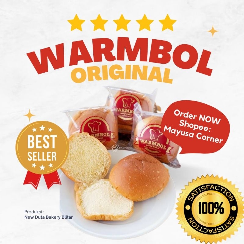 

HIDDEN GEM!!! (ISI 8pc) WARMBOL ORIGINAL ASLI by New Duta Bakery BLITAR