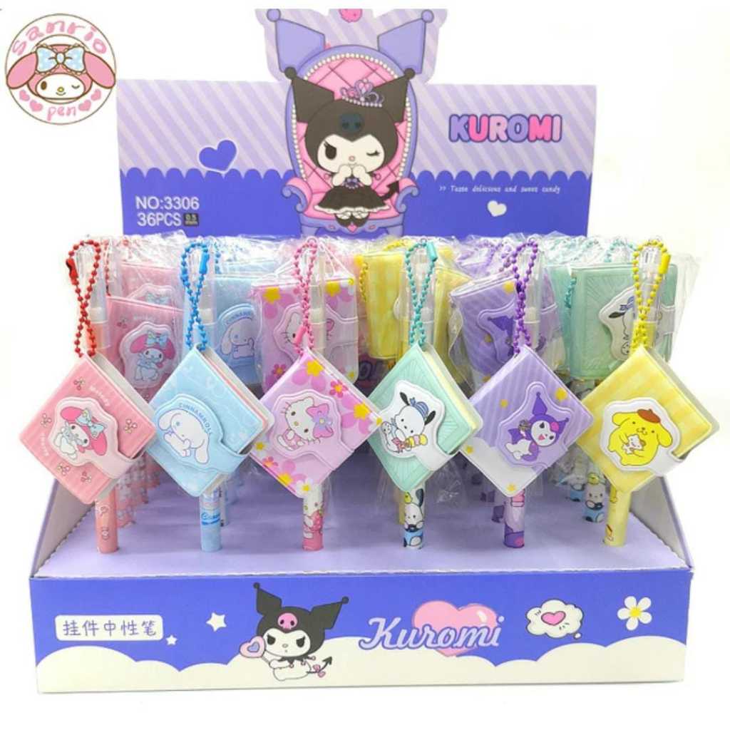 

PULPEN PLUS NOTE MINI GANTUNG 3306 KUROMI POCHACCO