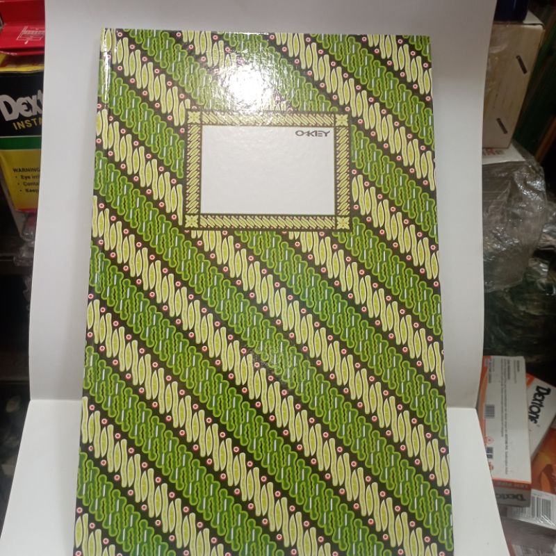 

OKEY HARDCOVER FOLIO ISI 100 LEMBAR / pcs