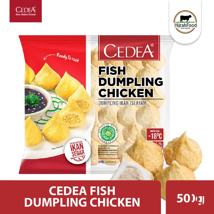 

CEDEA Fish Dumpling Chicken | Dumpling Ikan Isi Ayam - 500 gr