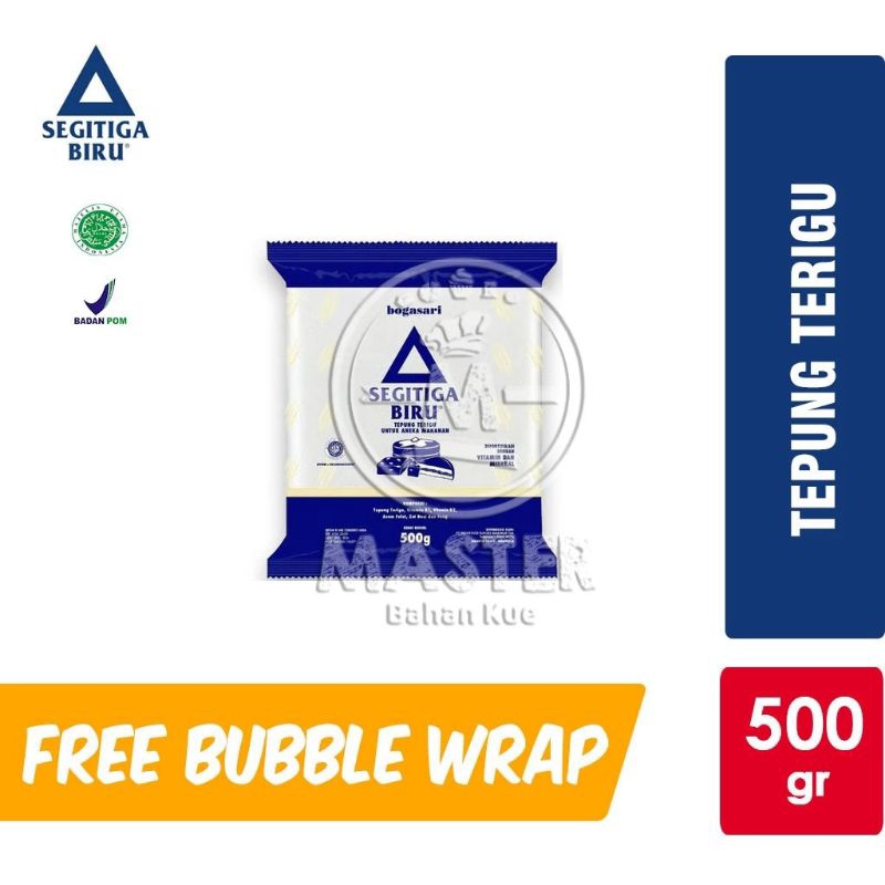 

Tepung Trigu Segitiga Biru 500gr